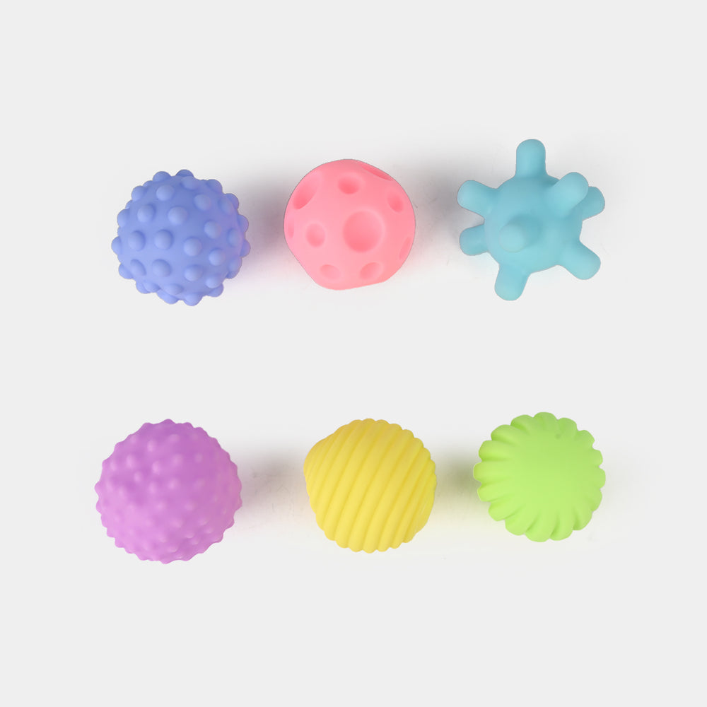 Soft Stuff Textured Balls 6Pcs