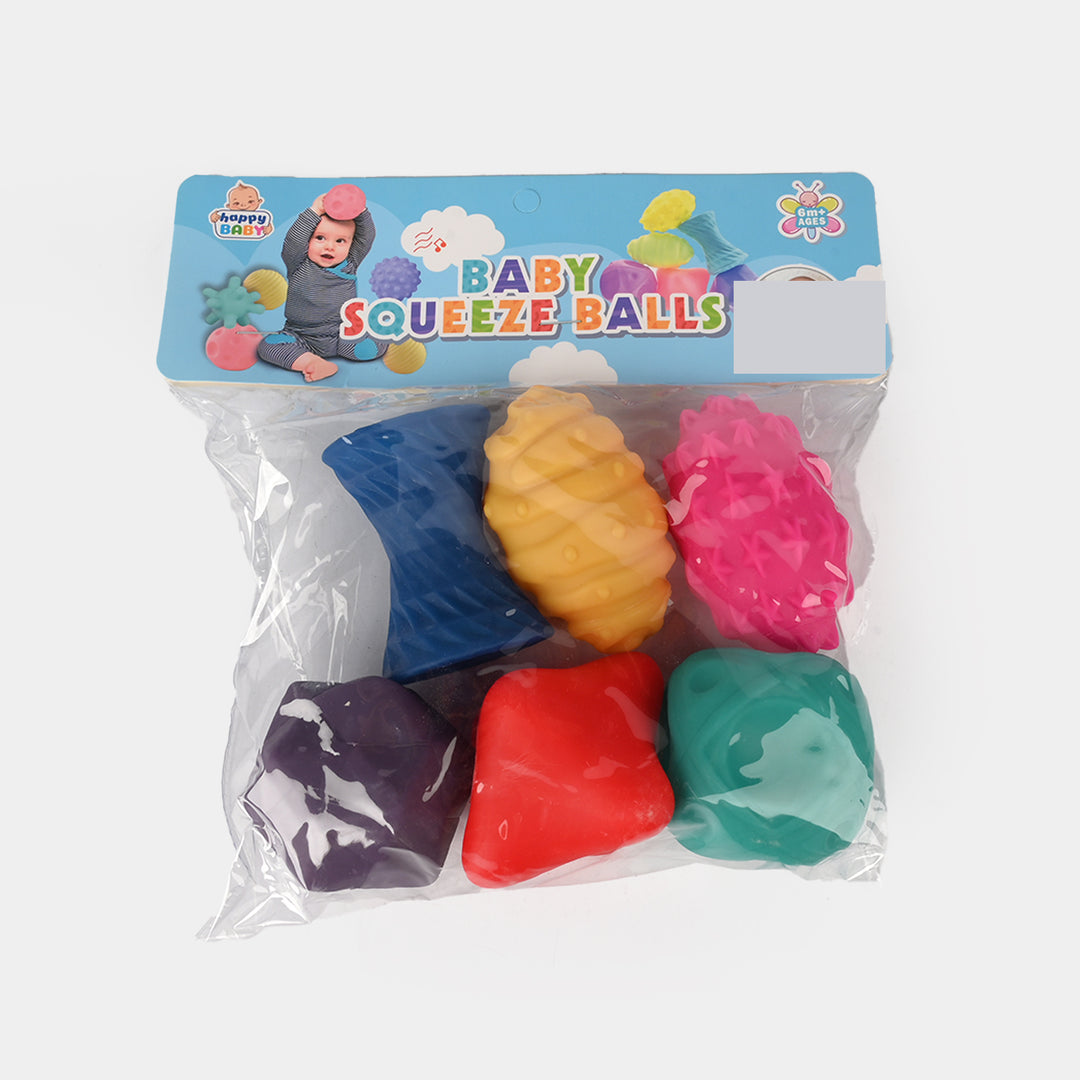 Soft Stuff Textured Balls 6Pcs