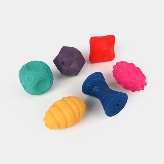 Soft Stuff Textured Balls 6Pcs