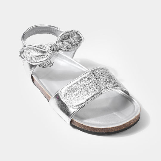 Girls Sandal H1040-G3-SILVER