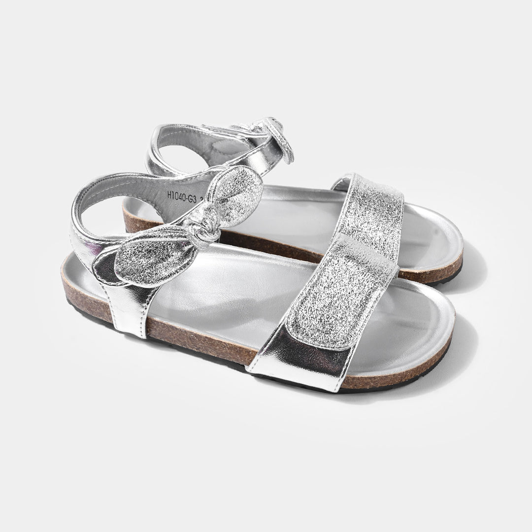 Girls Sandal H1040-G3-SILVER