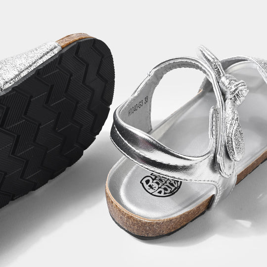 Girls Sandal H1040-G3-SILVER