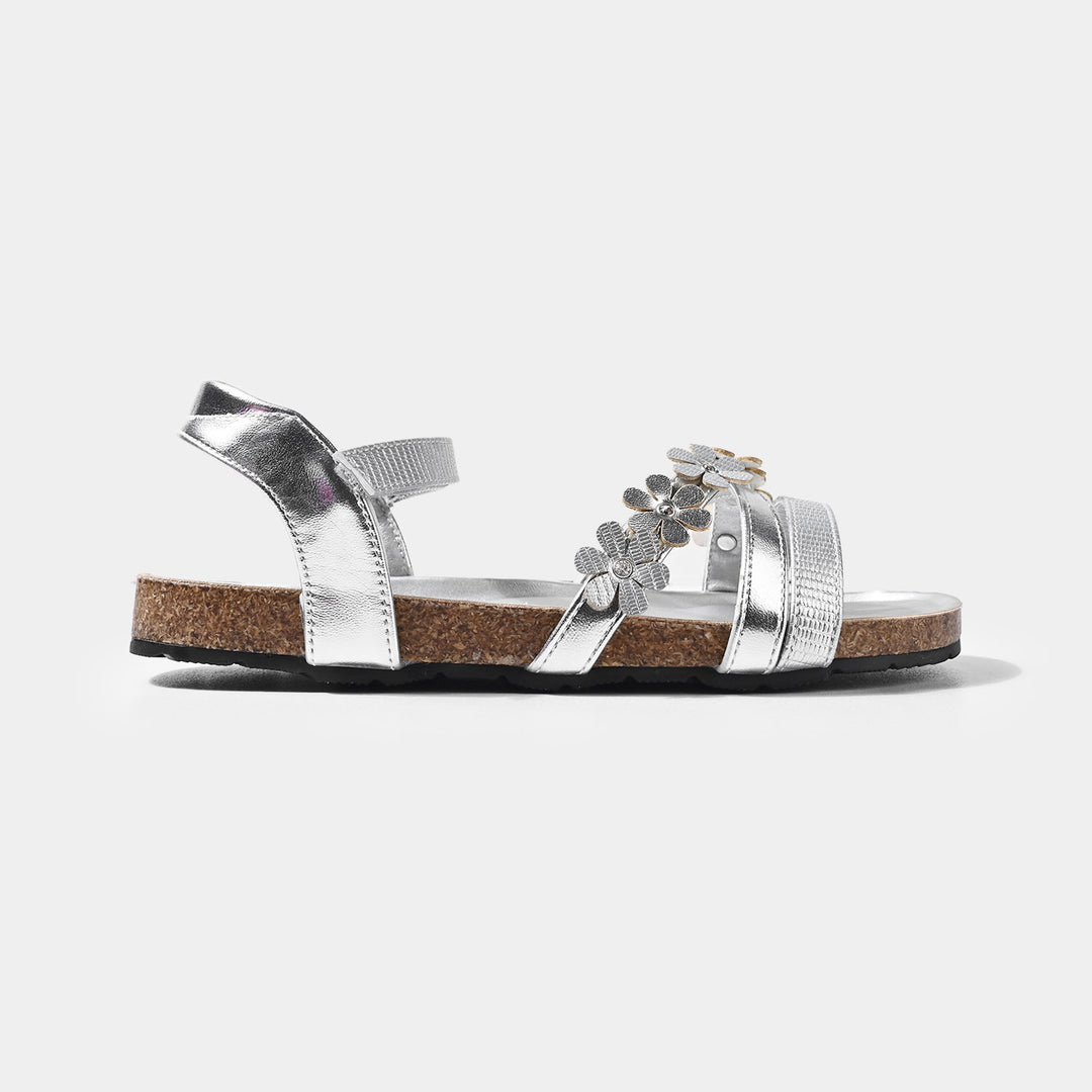 Girls Sandal H1040-G8-SILVER