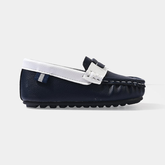 Boys Loafers H502-L1-NAVY