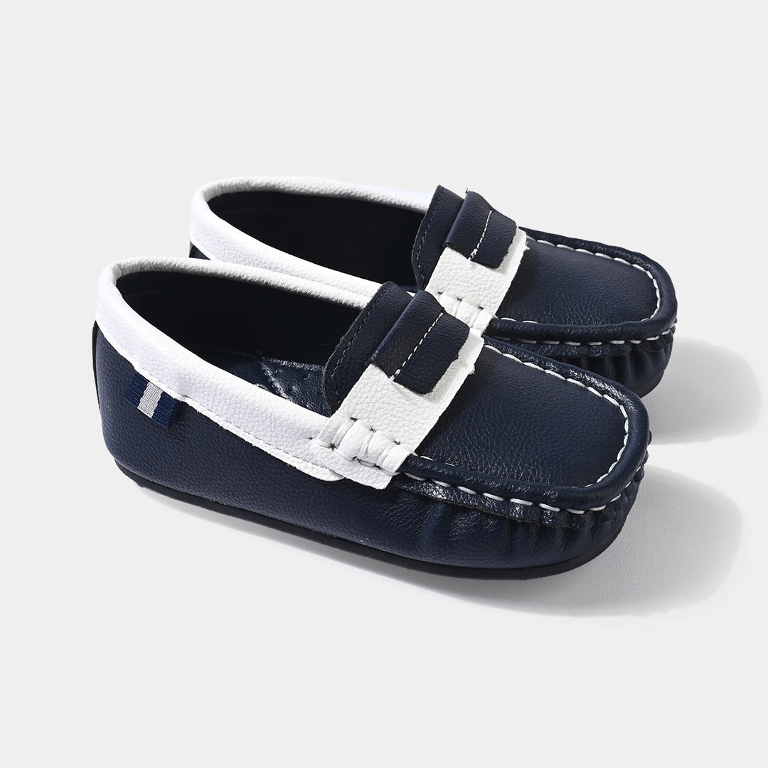 Boys Loafers H502-L1-NAVY