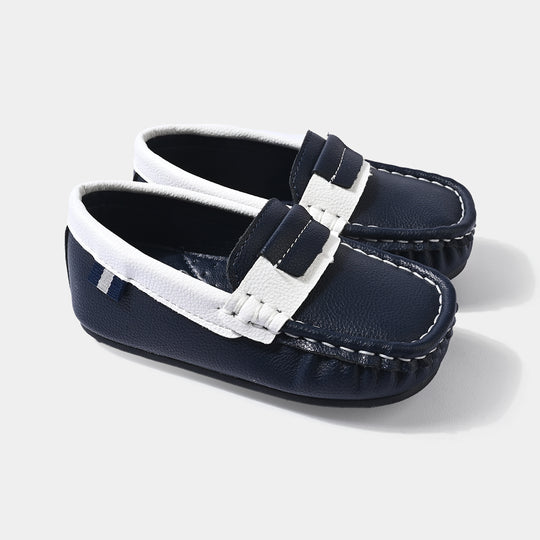 Boys Loafers H502-L1-NAVY