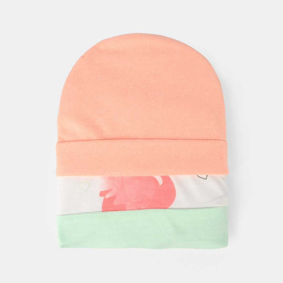 Baby Cap 2PCs Set | 6-12M