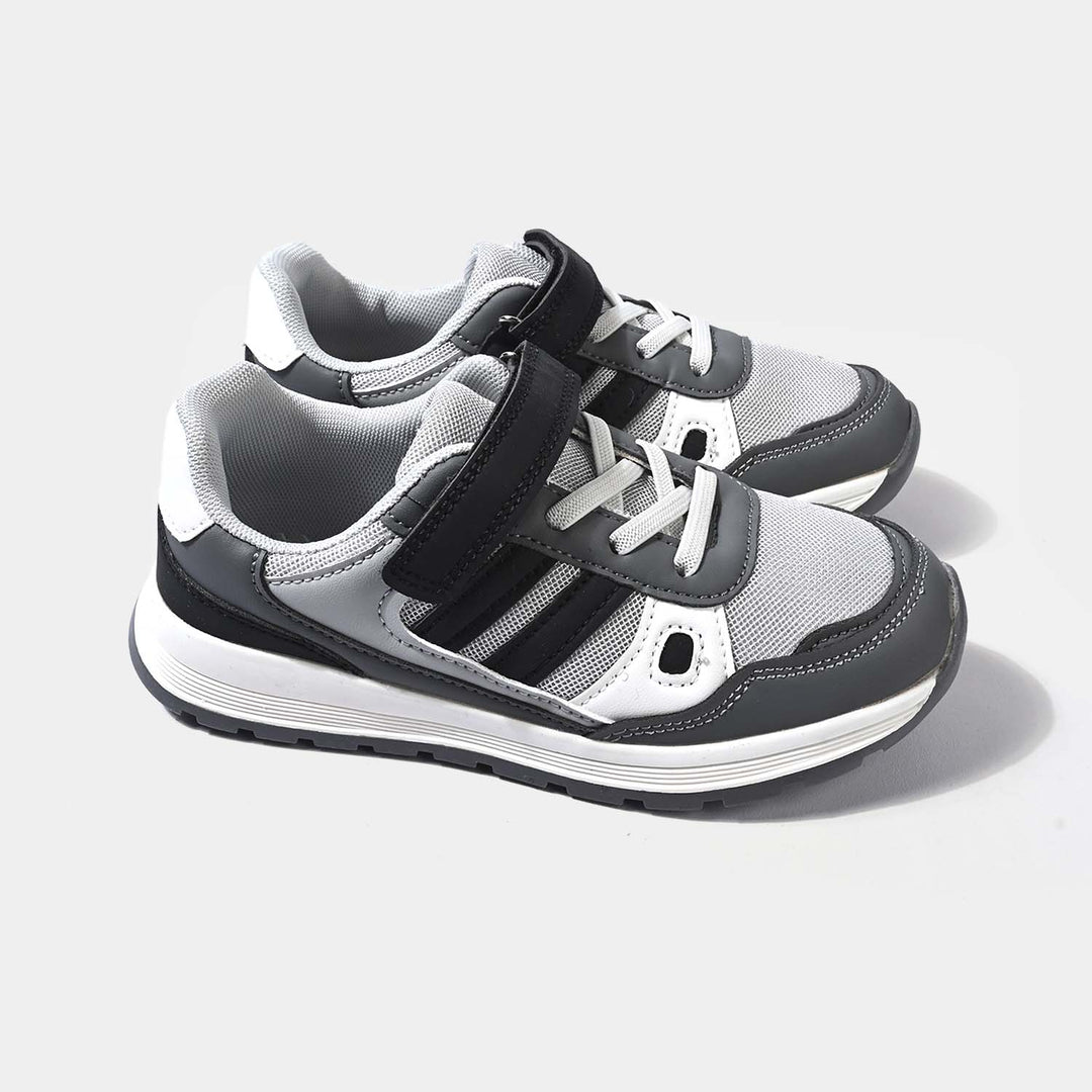 Boys Joggers 716-3-Black/Grey