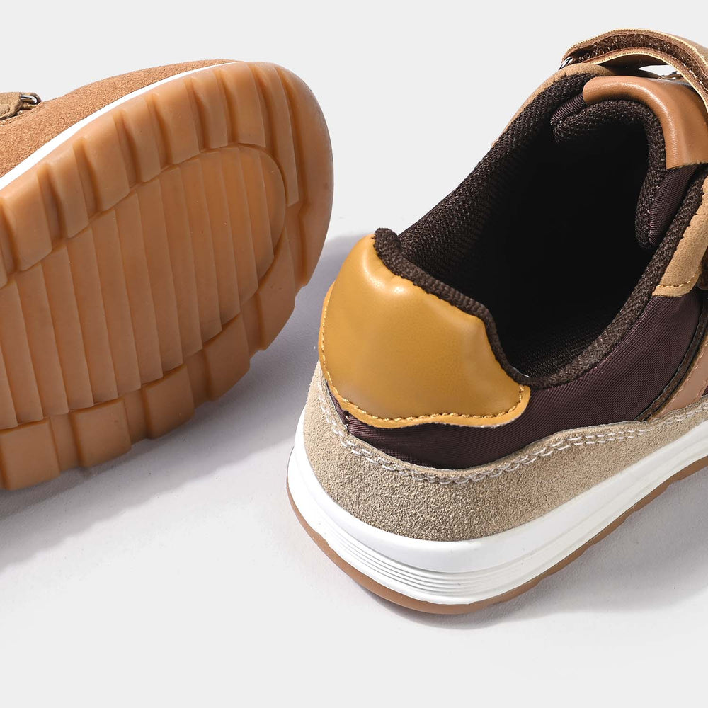 Boys Joggers 716-4-Camel/Coffee