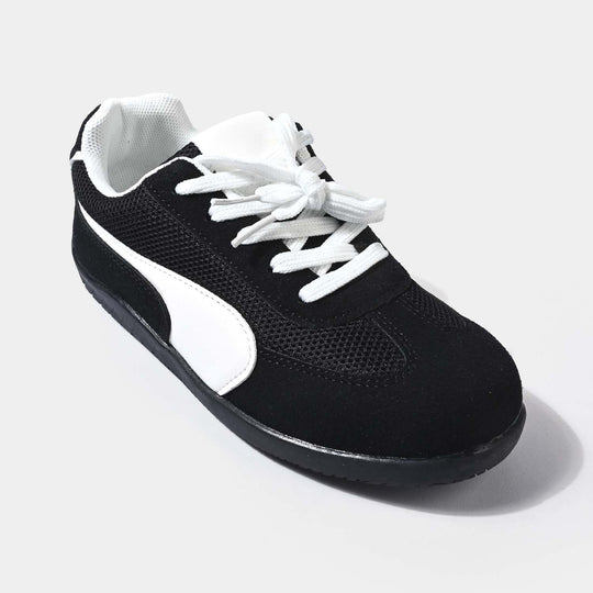 Boys Sneakers 716-5-BLACK