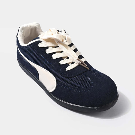 Boys Sneakers 716-5-NAVY