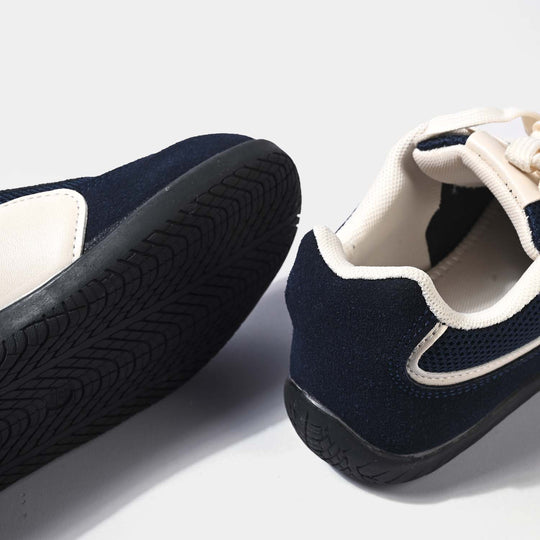 Boys Sneakers 716-5-NAVY