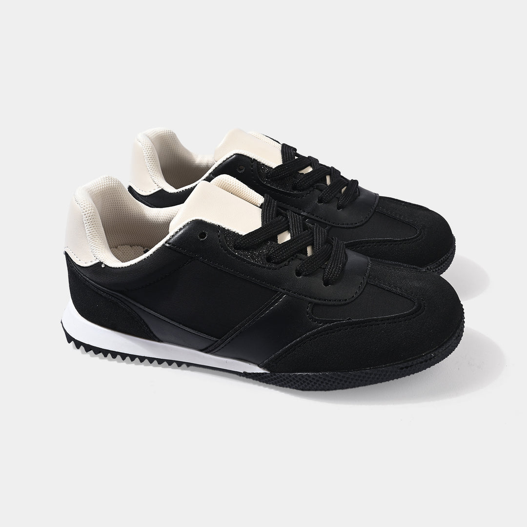 Boys Sneakers 716-6-BLACK