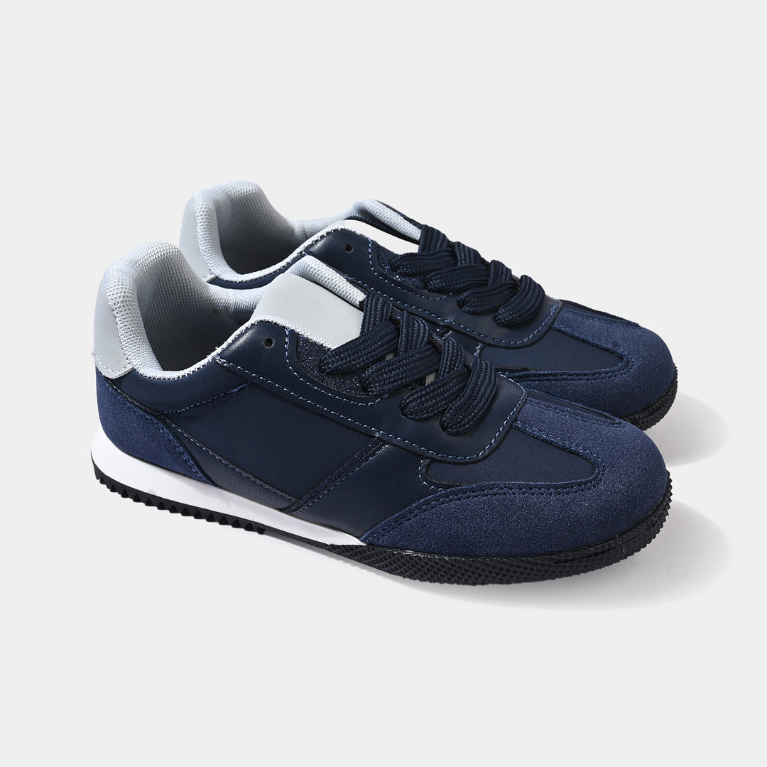 Boys Sneakers 716-6-NAVY
