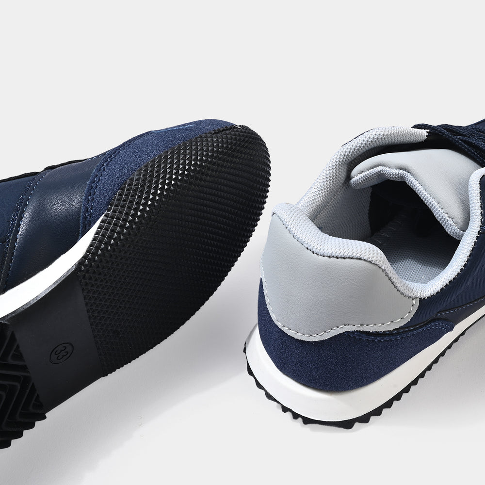 Boys Sneakers 716-6-NAVY