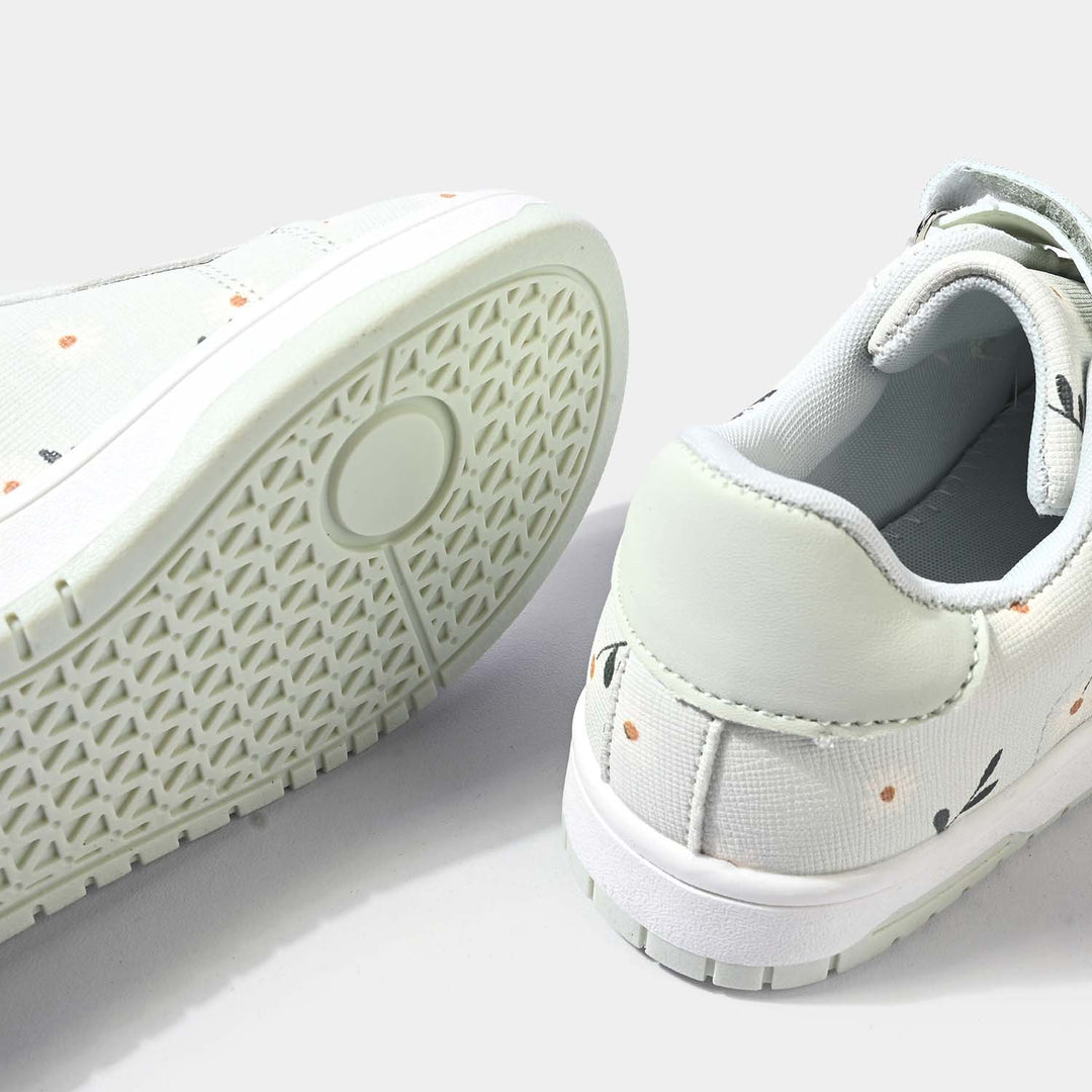 Girls Sneakers 716-10-White/Green