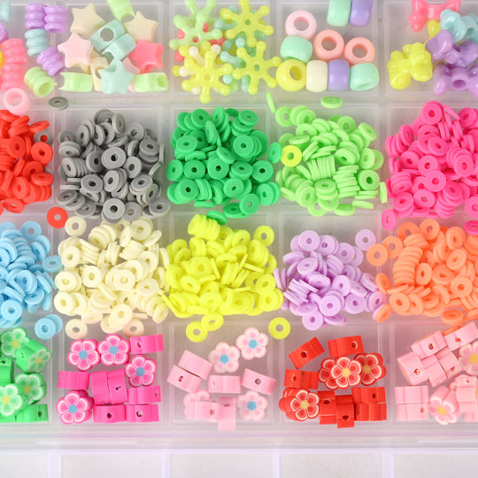 Colorful Beads With Scissor
