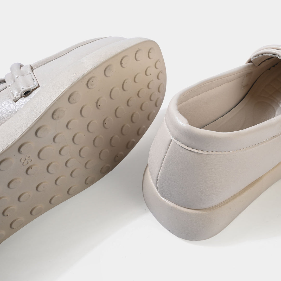 Girls Loafer YY-01-BEIGE