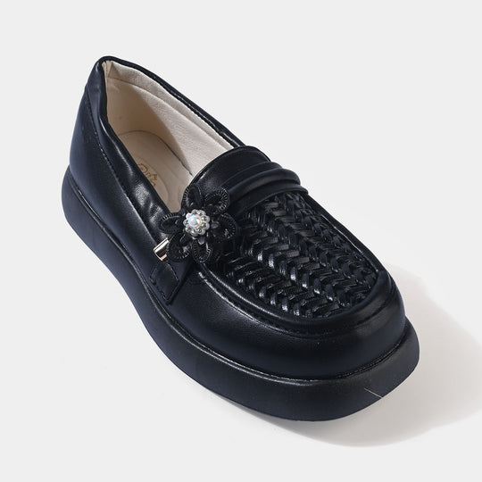 Girls Loafer YY-01-BLACK
