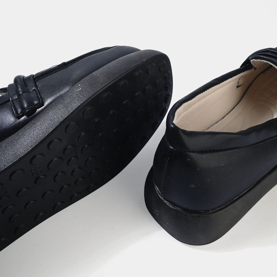 Girls Loafer YY-01-BLACK