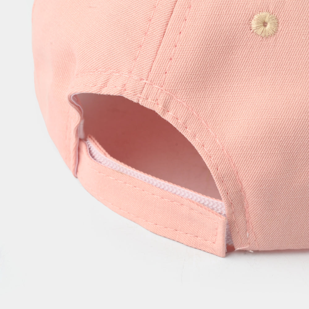 Baby Sun Protection Stylish Cap 3M+| Rabbit Pink 1550