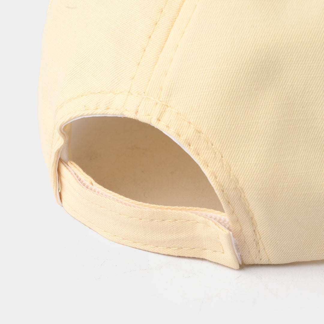 Baby Sun Protection Stylish Cap 3M+| Cute White 1550