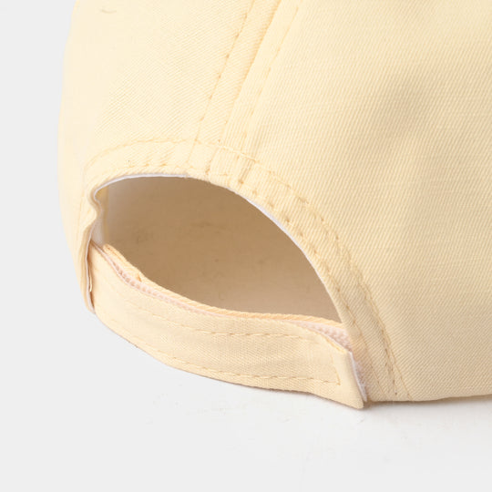 Baby Sun Protection Stylish Cap 3M+| Cute White 1550