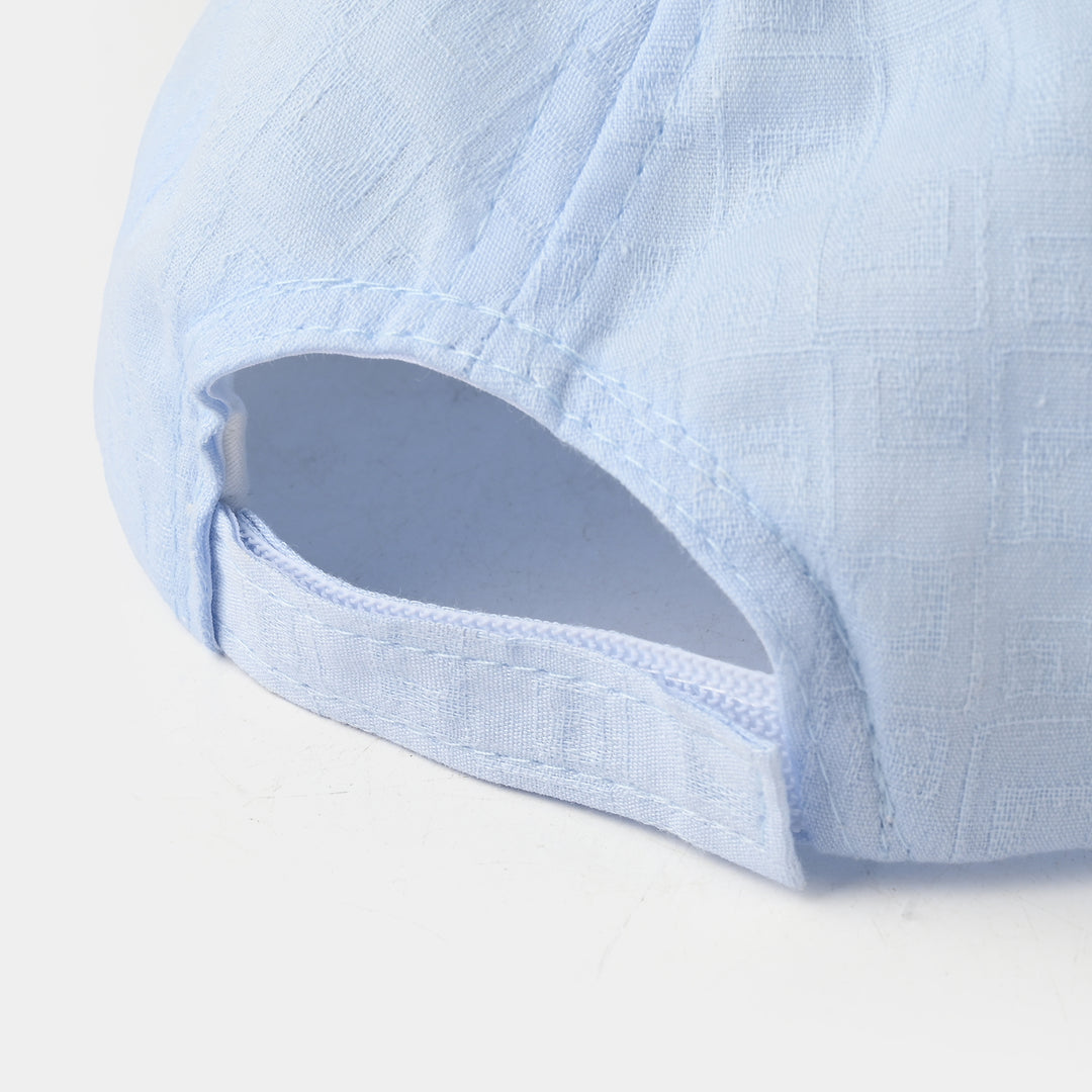 Baby Sun Protection Stylish Cap 3M+| Blue Panda 1550