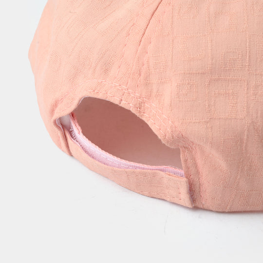 Baby Sun Protection Stylish Cap 3M+| Small Pink Rabbit 1550