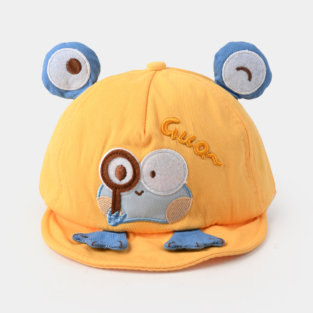 Baby Sun Protection Stylish Cap 3M+| Yellow Eye 1550