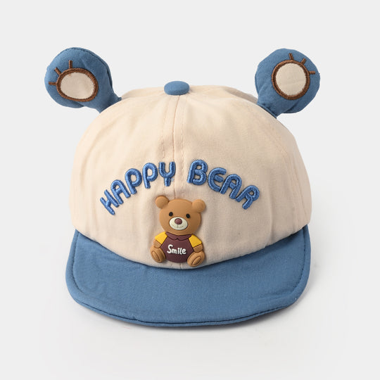 Baby Sun Protection Stylish Cap 3M+| Happy Blue 1550