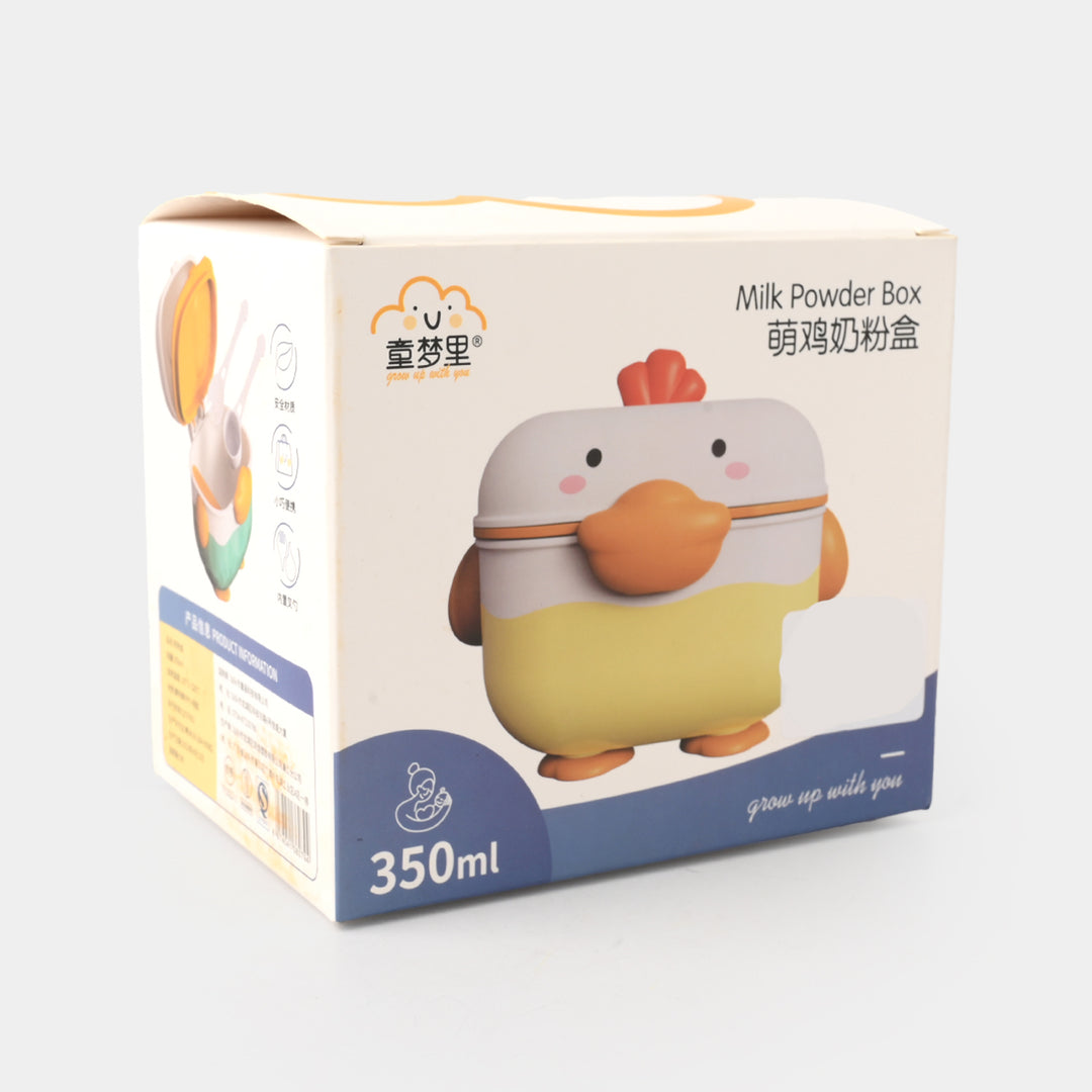 Duck Milk Powder Container | Yellow 2711