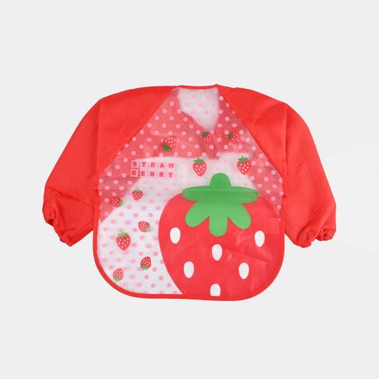 Infant Baby Bib/Apron | 6M+ Strawberry 837