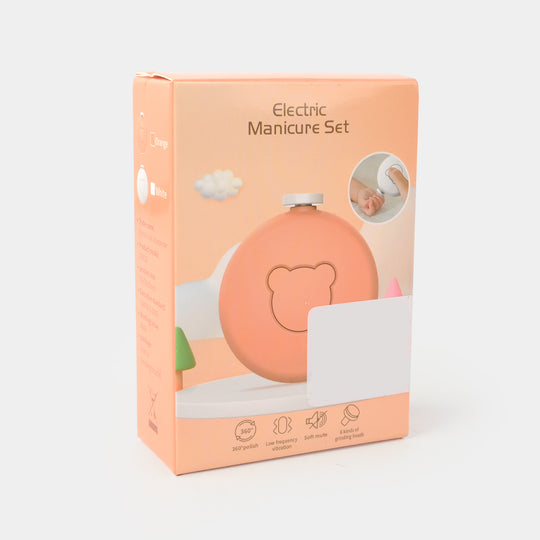 Electric Baby Nail Trimmer Polisher | Peach 2735