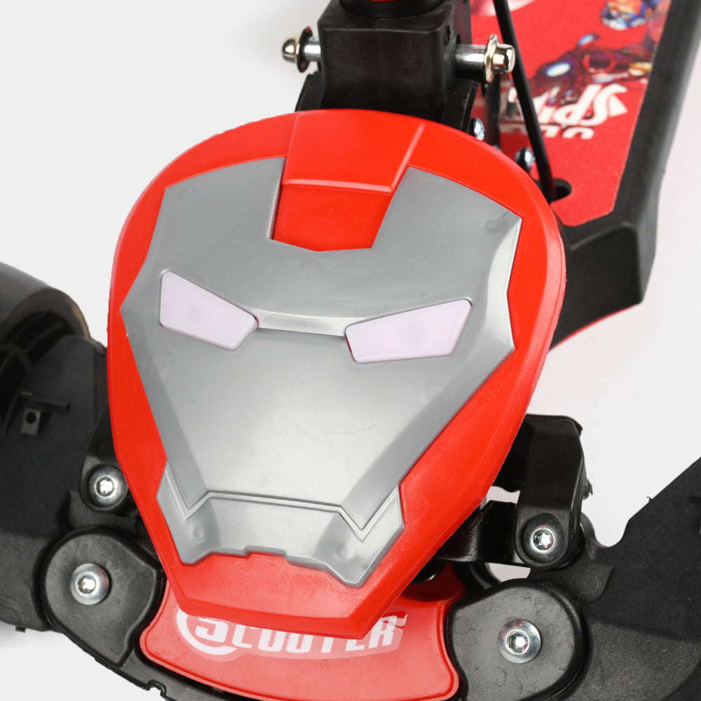 Kids Superhero Scooty with Light & Sound