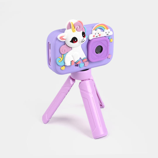 Tripod Camera with Character Silicone Cover