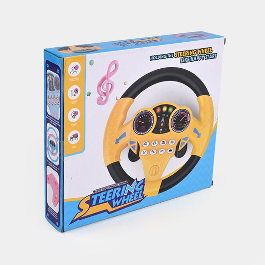 Toy Steering Wheel with Sound Effects | Interactive Driving Fun for Kids
