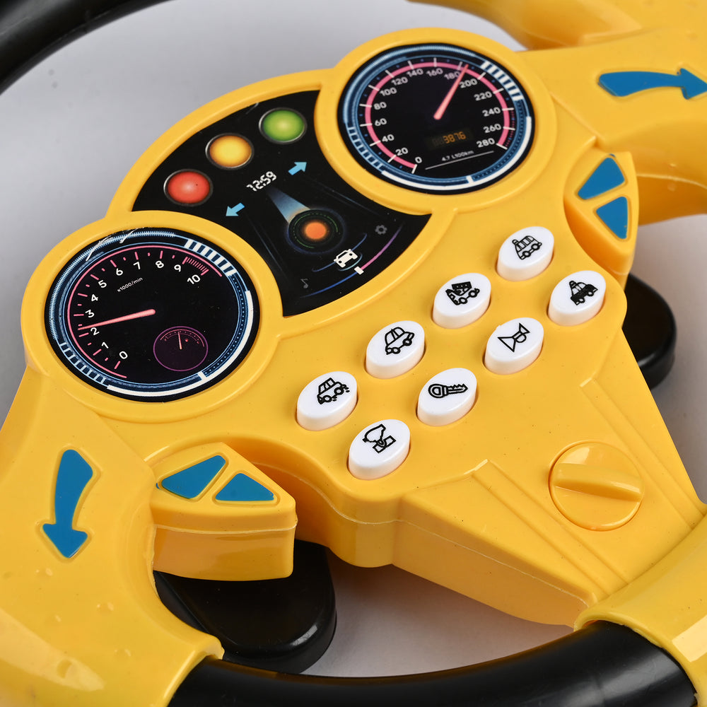 Toy Steering Wheel with Sound Effects | Interactive Driving Fun for Kids