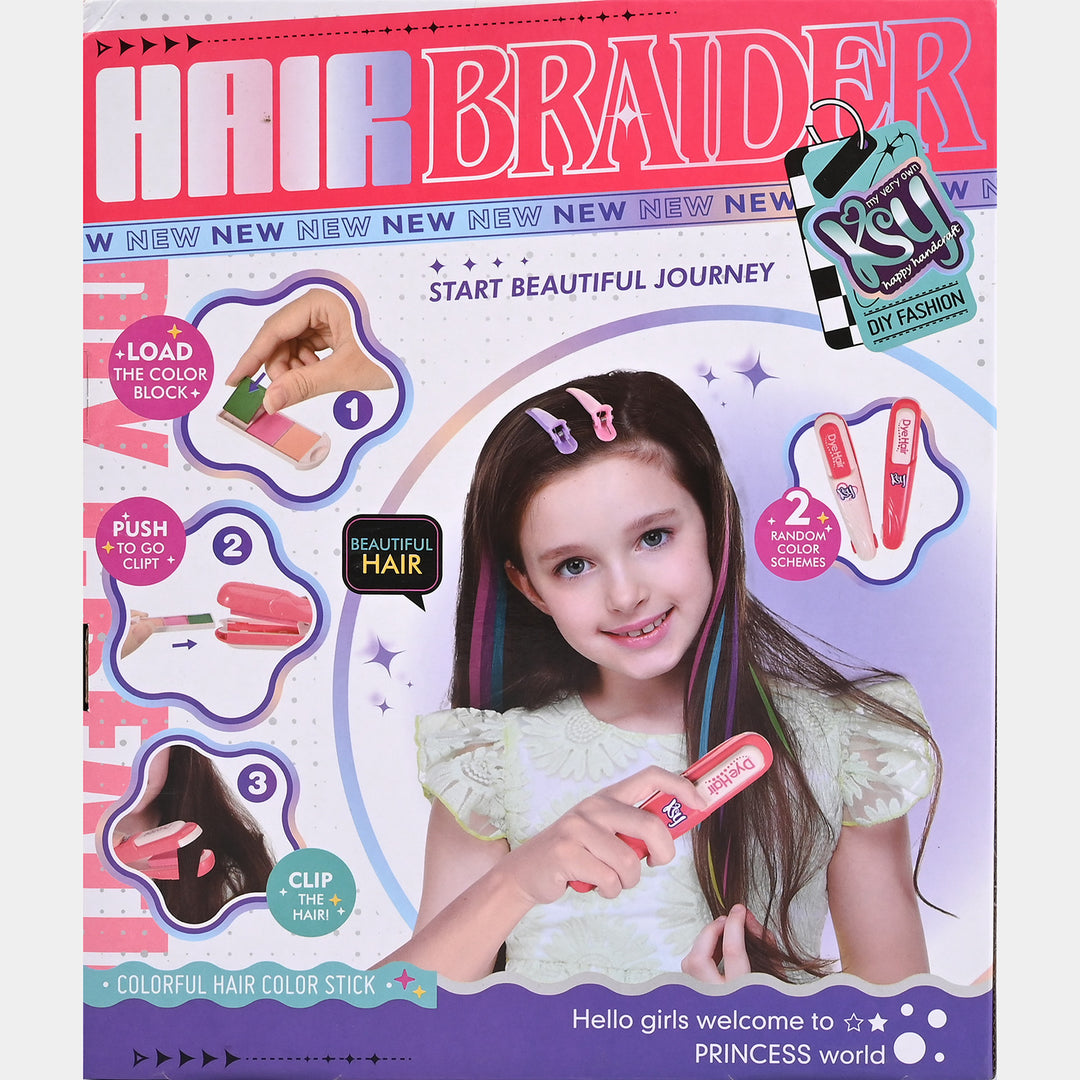 DIY Hair Temporary Coloring Toy For Girls
