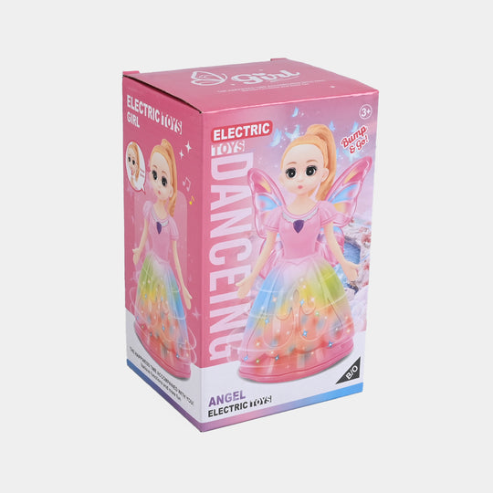 Rotating Doll Universal with Light & Music, Flapping Wings