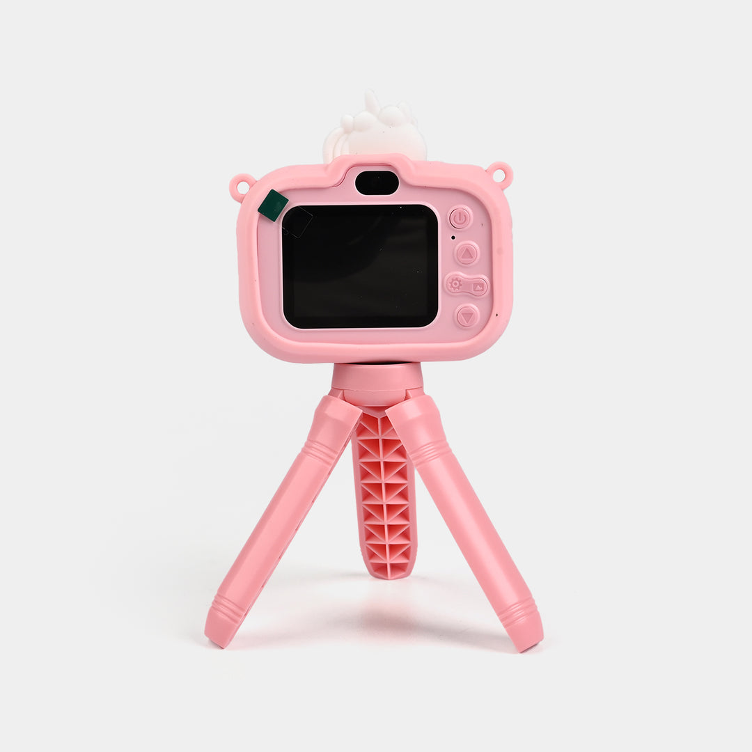 Cartoon Digital Camera with Tripod for Kids