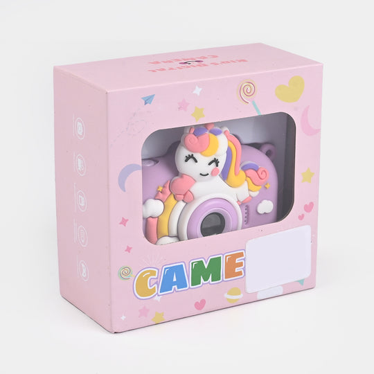 Cartoon Digital Camera with Tripod for Kids
