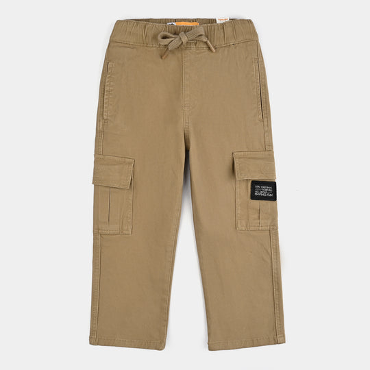 Boys Cotton Twill Pant Stay Original
