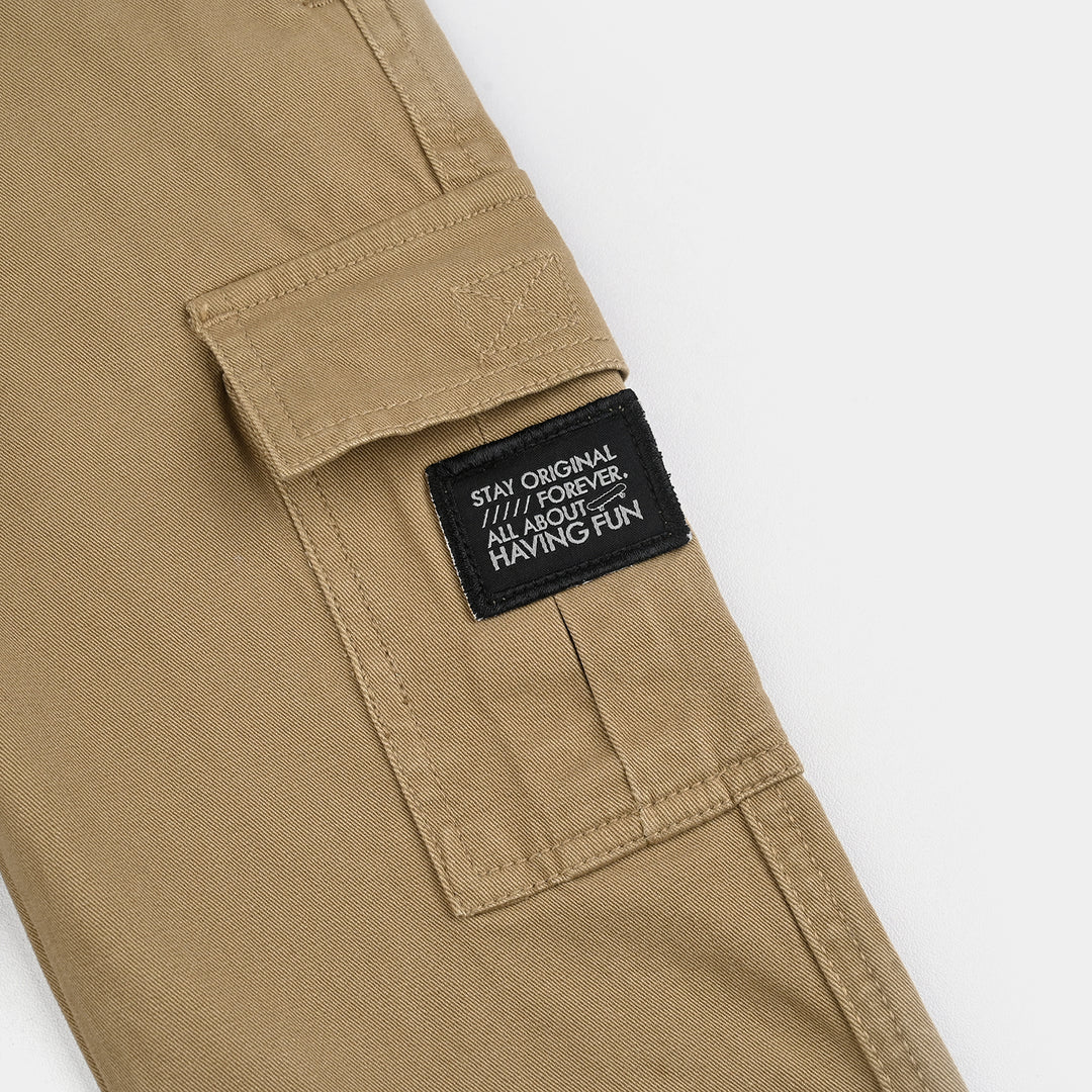 Boys Cotton Twill Pant Stay Original
