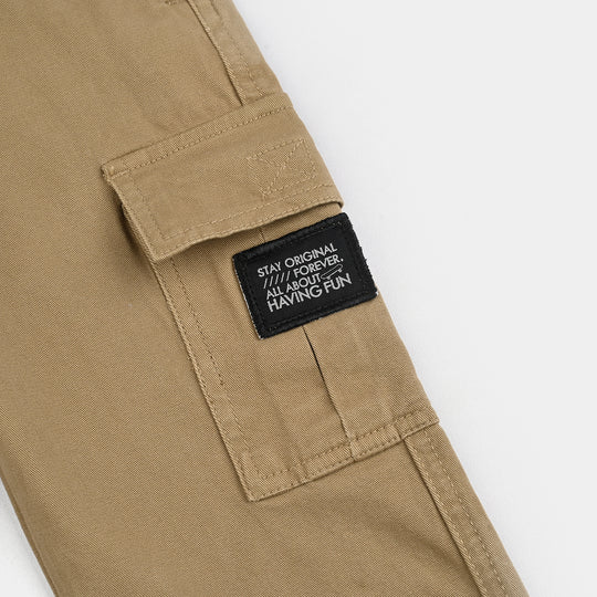Boys Cotton Twill Pant Stay Original