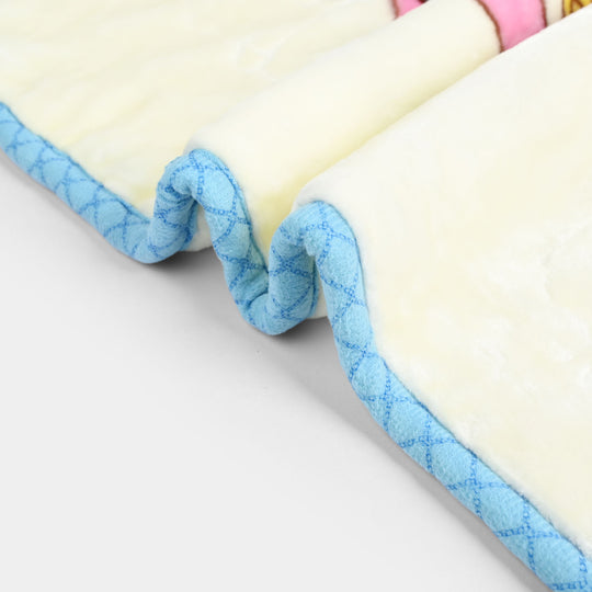 BABY PLUSH BLANKET 1429 BLUE