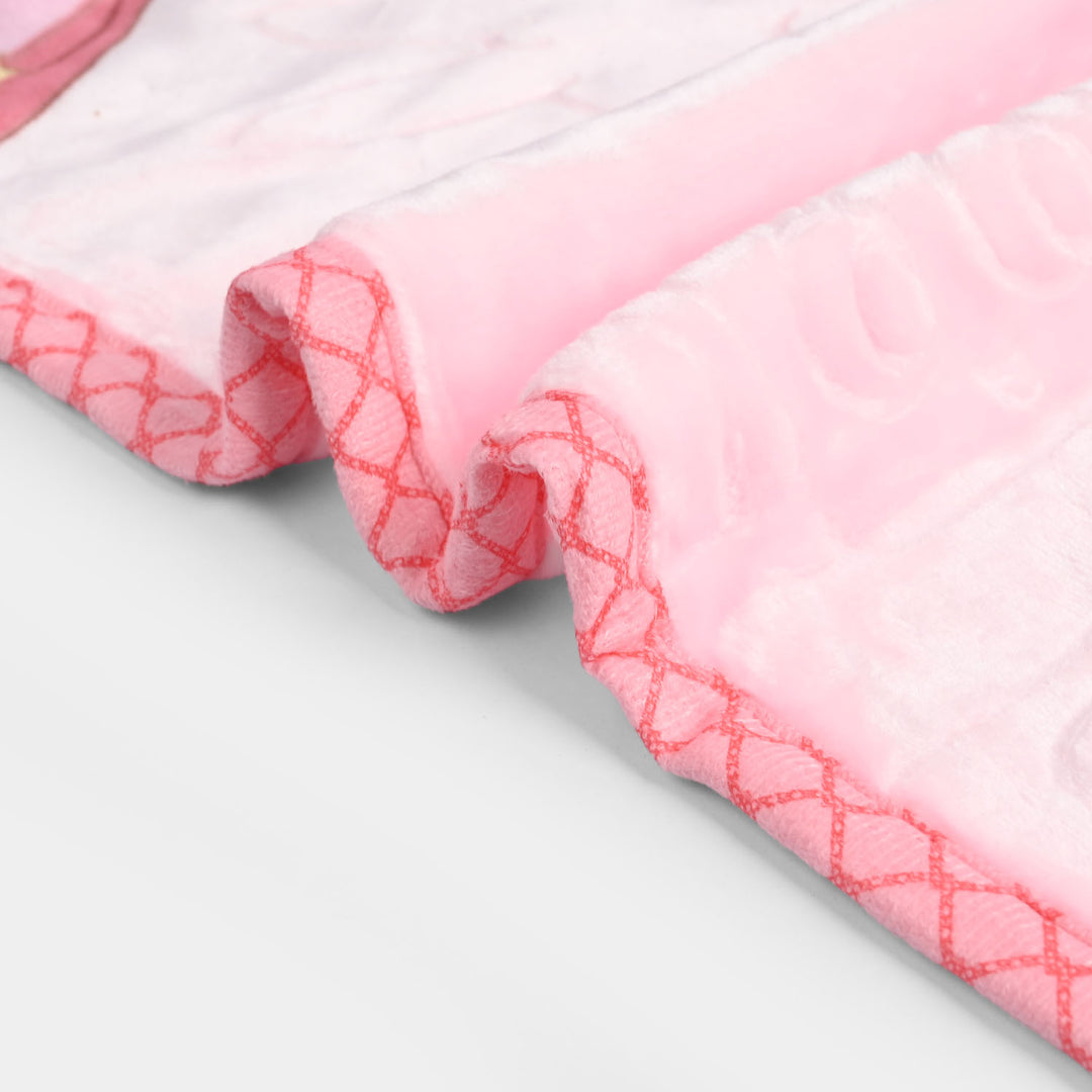 BABY PLUSH BLANKET 1430 PINK