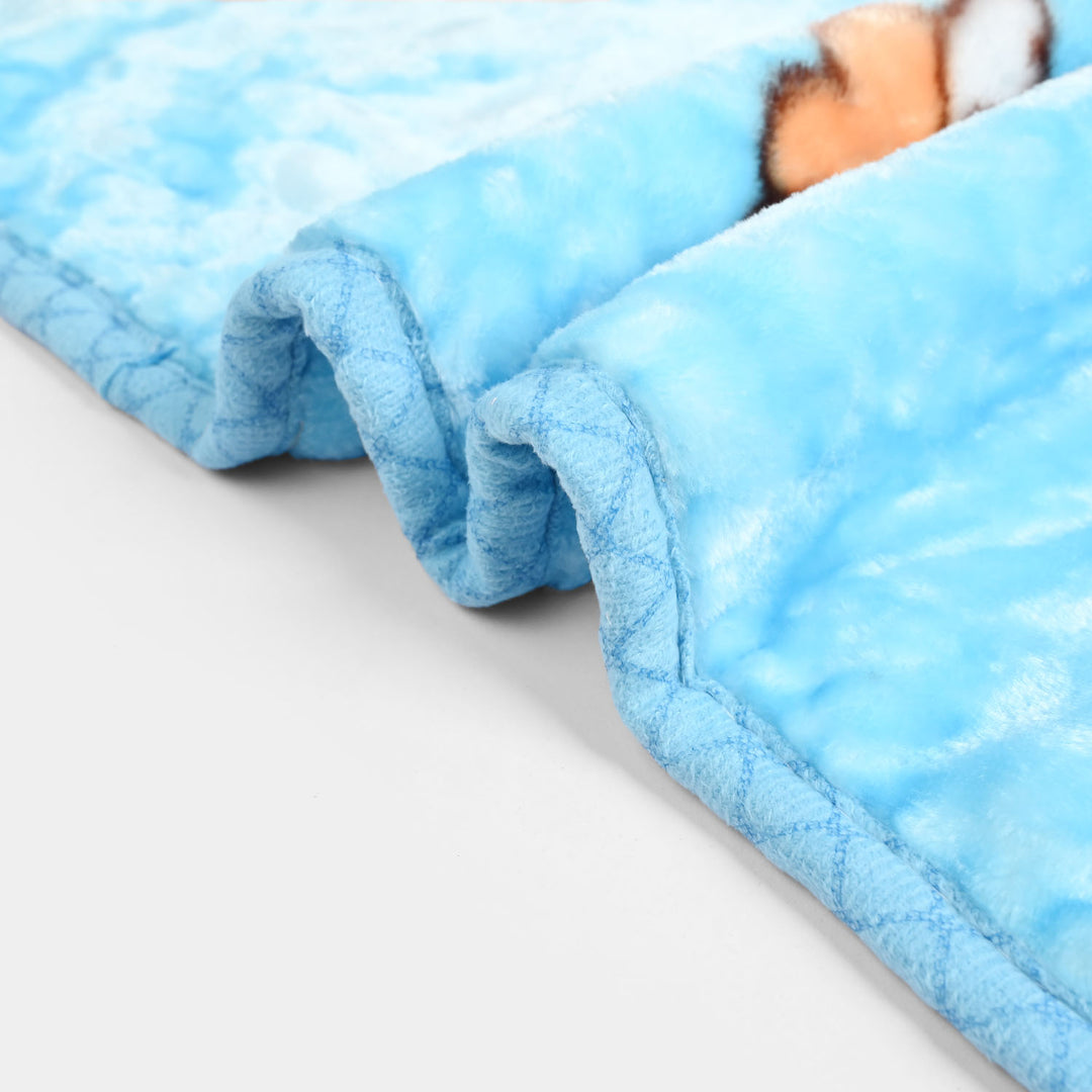 BABY PLUSH BLANKET 1431 BLUE