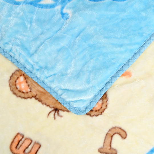BABY PLUSH BLANKET 1431 BLUE
