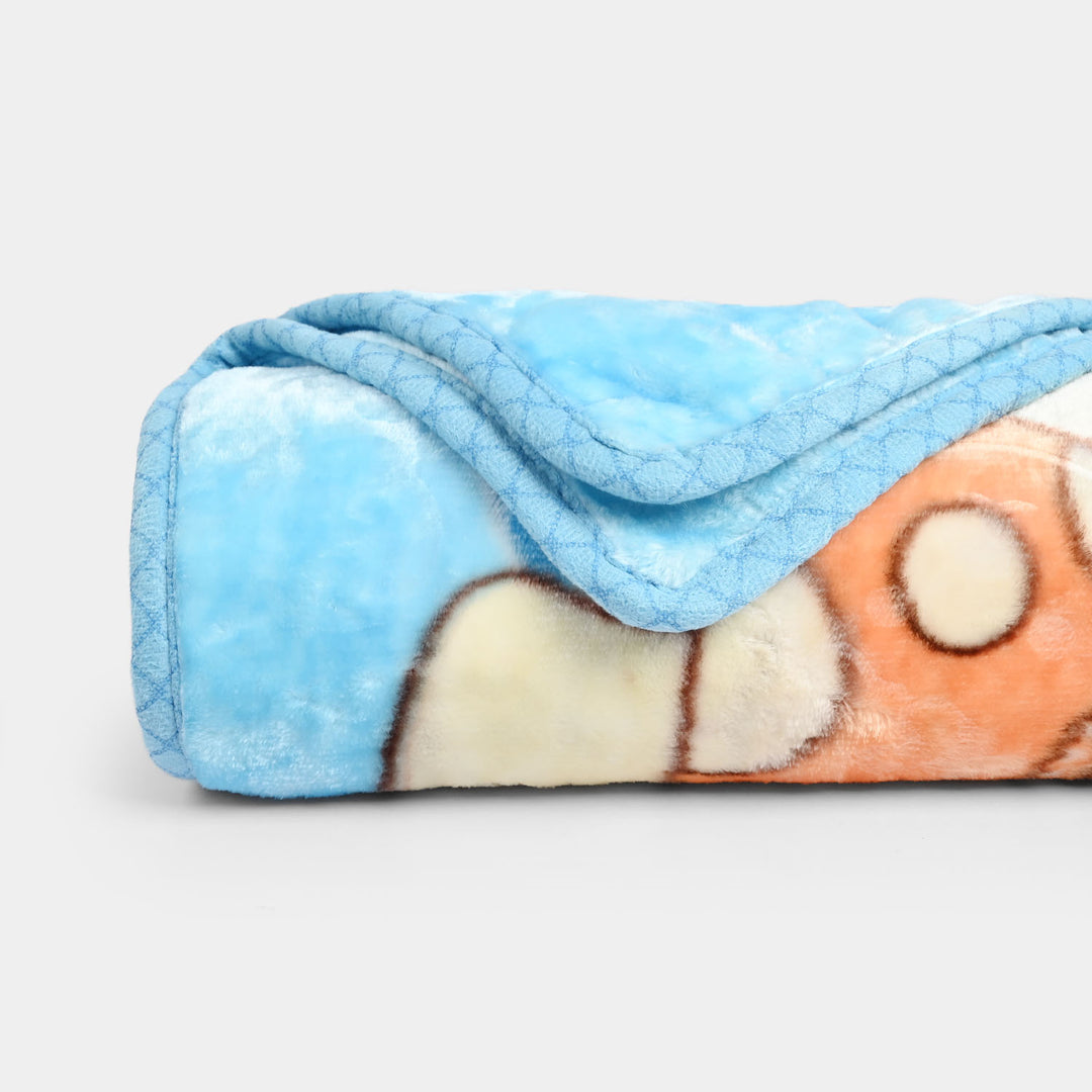 BABY PLUSH BLANKET 1431 BLUE